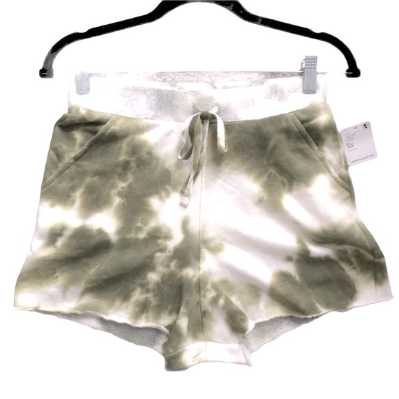 FREE PEOPLE Kelly Washed Tie Dye Set Green X-Small - Picture 8 of 10